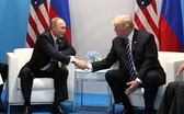 Trump and Putin have first face-to-face meeting