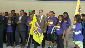 Video thumbnail: NJTV News Calls for Higher Wages for Airport Workers