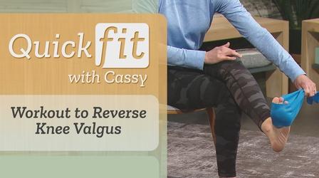 Video thumbnail: Quick Fit with Cassy Workout to Reverse Knee Valgus
