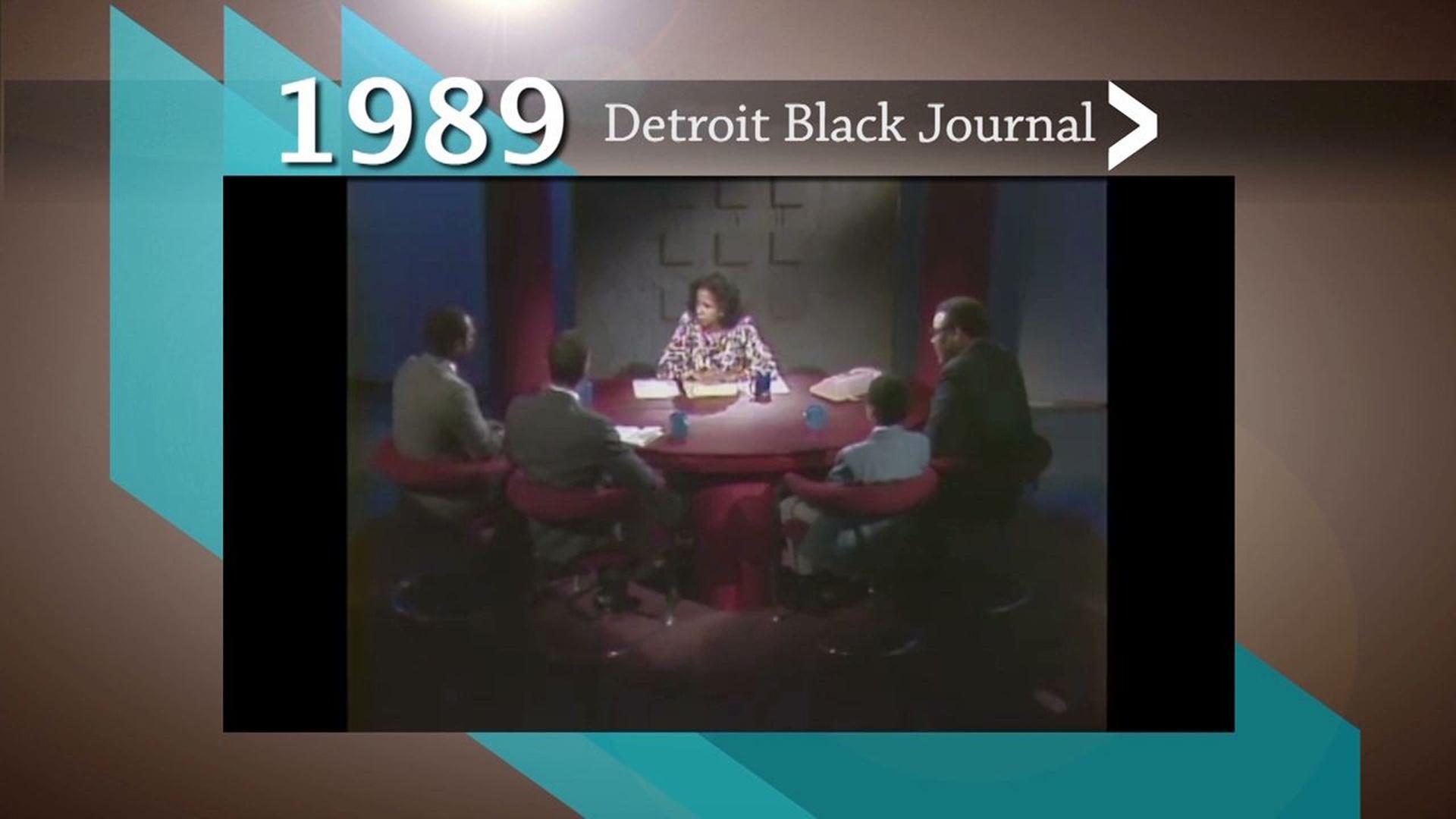 1989 Detroit Black Journal Clip Reverend Wendell Anthony American Black Journal Thirteen 9051