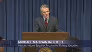 Historic House Speaker Accused of Bribery, Extortion