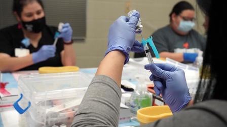 Video thumbnail: PBS NewsHour Slowing the spread of new COVID strains