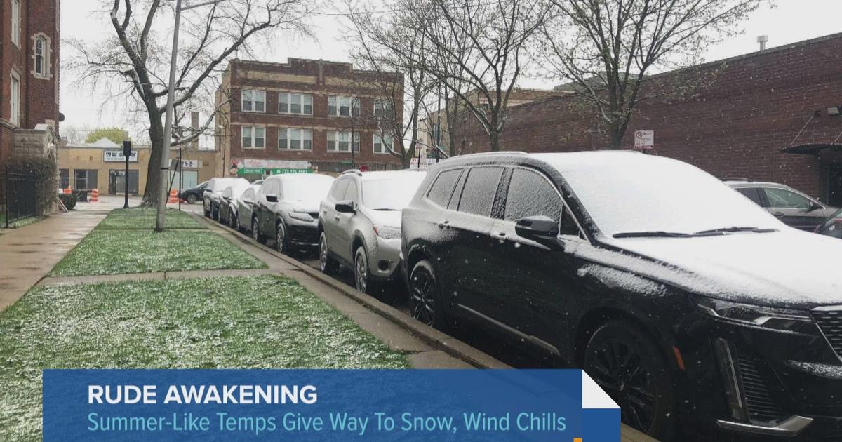 Chicago Tonight Warm Weather Gives Way to April Snow in Chicago