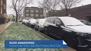 Warm Weather Gives Way to April Snow in Chicago