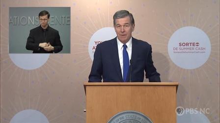 Video thumbnail: NC Emergency Management and Weather 06/28/21: NC DHHS Announces 1st Summer Cash Drawing Winners