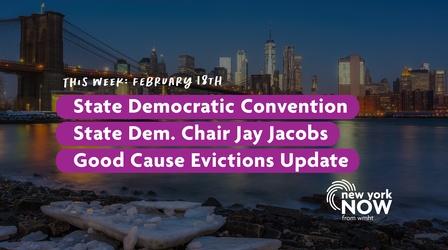 Video thumbnail: New York NOW Democratic Convention, Chair Jay Jacobs, Good Cause Eviction