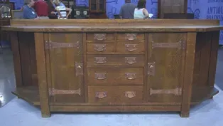 Appraisal: Gustav Stickley Sideboard, ca. 1905