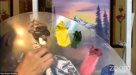 Video thumbnail: Vermont Public Specials Learn to Paint like Bob Ross - Virtual Event