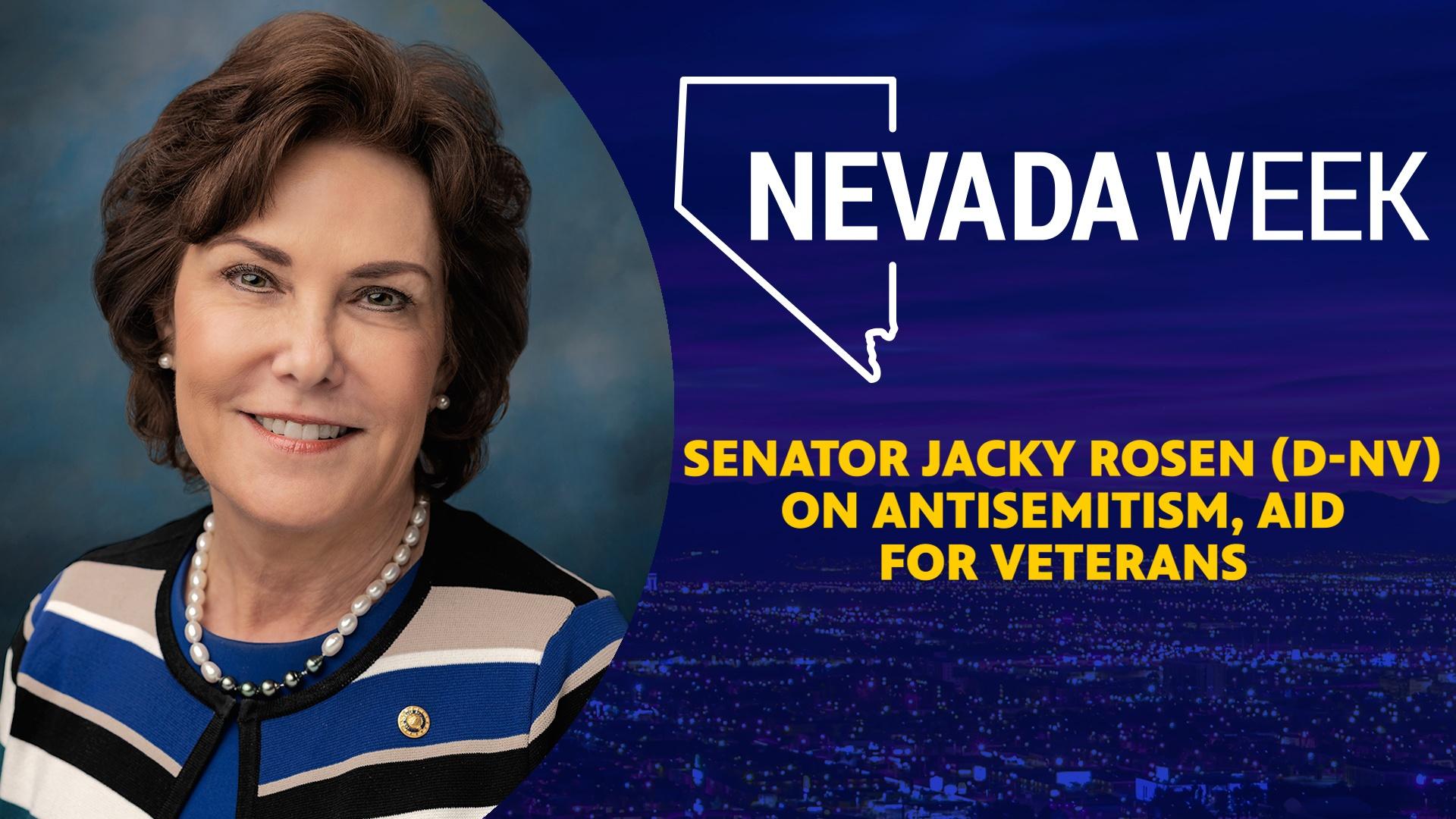 Senator Jacky Rosen (D-NV) on antisemitism, aid for veterans