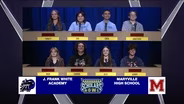 ROUND 1 | GAME 9 | J. Frank White Academy vs Maryville High School