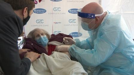 Video thumbnail: NJ Spotlight News COVID vaccine program begins at NJ long-term care centers