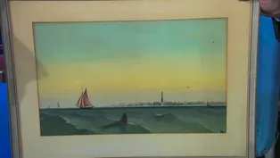 Appraisal: 1875 D. J. Kennedy Atlantic City Watercolor