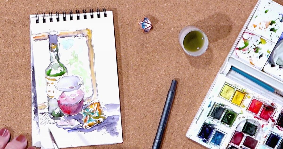 Pocket Sketching with Kath Macaulay | Cobbled Still Life | Season 2 | Episode 8