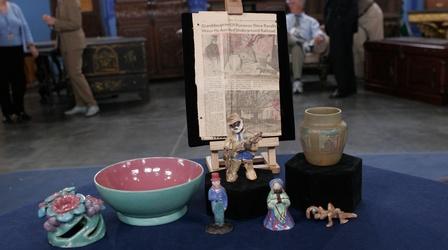 Video thumbnail: Antiques Roadshow Appraisal: Overbeck Pottery Collection, ca. 1935