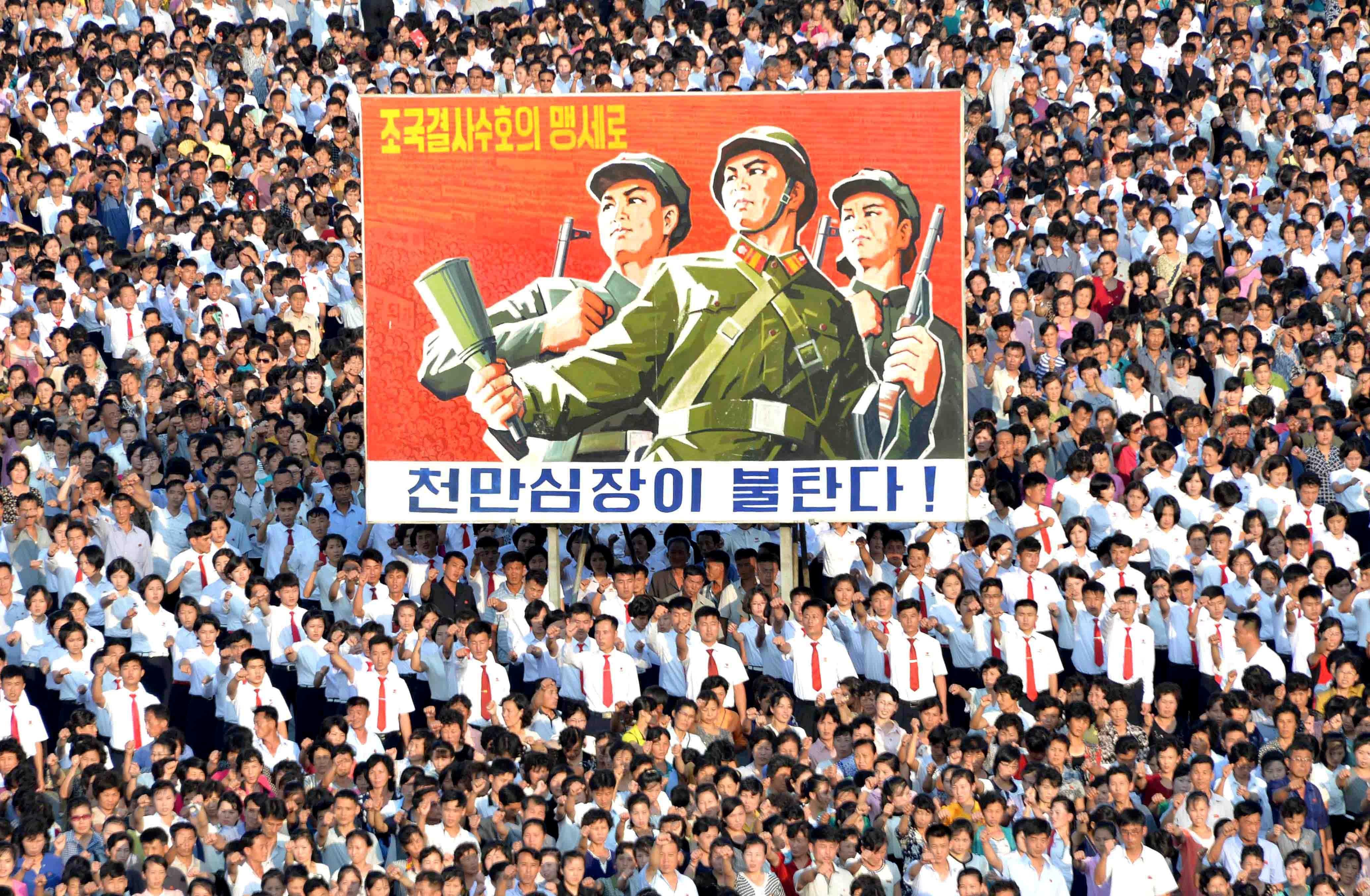 What's the view of U.S. tensions from Pyongyang?
