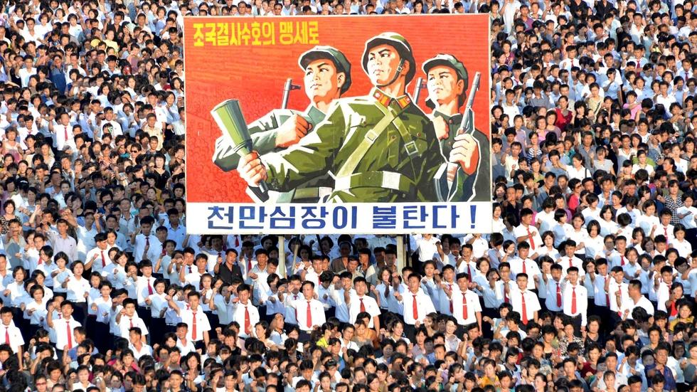 What's the view of U.S. tensions from Pyongyang? image
