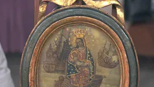 Appraisal: Peruvian Retablo & Original Frame, ca. 1750