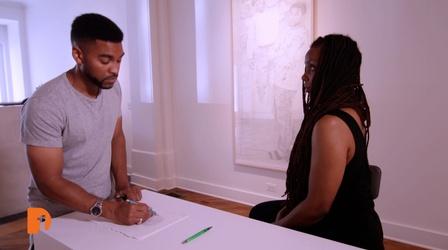Video thumbnail: One Detroit Silverpoint Artist Mario Moore
