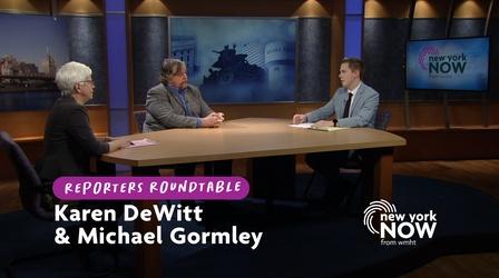 Video thumbnail: New York NOW Reporters Roundtable: End of Session, Elections