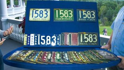 Appraisal: 1915 - 1967 Massachusetts License Plates