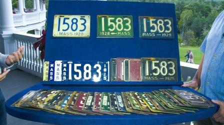 Video thumbnail: Antiques Roadshow Appraisal: 1915 - 1967 Massachusetts License Plates