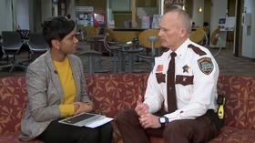 Video thumbnail: R-Town Sheriff Togerson. BookBike in winter. Find love. Homeless.
