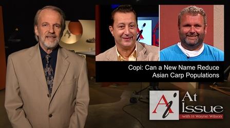 Video thumbnail: At Issue S35 E12: Copi: Can a New Name Reduce Asian Carp Populations
