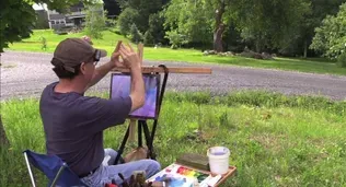 A Day In Vermont With Artist Peter Huntoon Ep 5