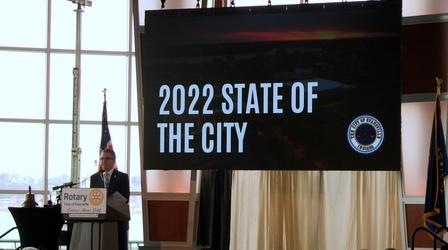 Video thumbnail: Evansville Rotary Club Regional Voices: Evansville State of the City Address 2022