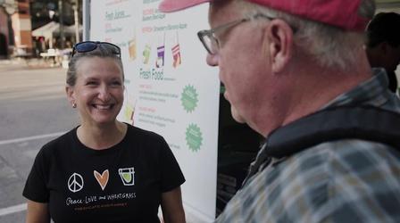 Video thumbnail: Iowa PBS Presents Iowa Entrepreneur: Fresh Wheatgrass Girl