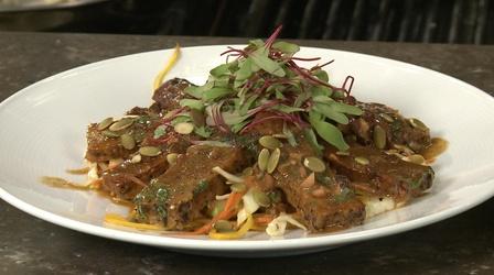 Video thumbnail: Charlotte Cooks Miso Sesame Hempeh Salad and Hempeh Reuben