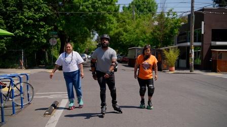 Video thumbnail: America Outdoors with Baratunde Thurston Indigenous Skaters Cultivating Green Spaces