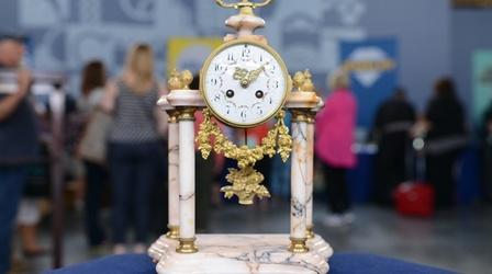 Video thumbnail: Antiques Roadshow Appraisal: European Marble & Brass Mantel Clock, ca. 1880