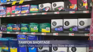 Supply Chain Issues Lead to Tampon Shortage