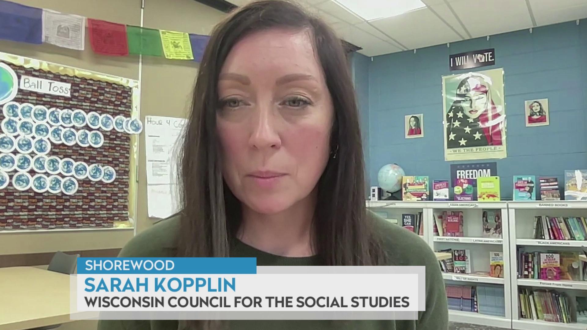 Sarah Kopplin on discussing elections in Wisconsin schools