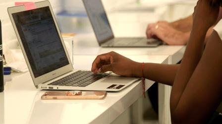Video thumbnail: PBS NewsHour Can blockchain help fill journalism's funding gaps?