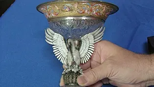 Appraisal: Viennese Enamel & Rock Crystal Cup