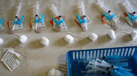 Video thumbnail: PBS NewsHour News Wrap: White House says storm delayed vaccine shipments