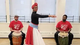 DANCING BOMBA FROM PUERTO RICO