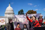Jane Fonda puts herself on the line to fight climate change