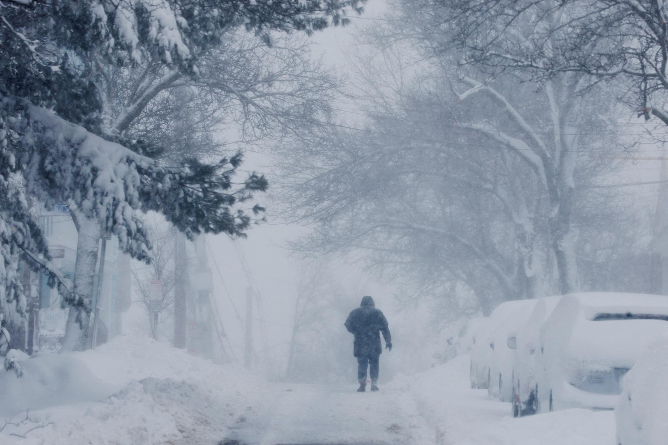 Millions on East Coast blanketed by most snowfall some have seen in years