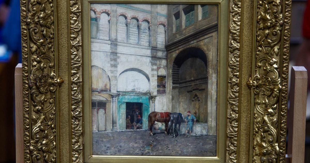 Antiques Roadshow Appraisal Alberto Pasini Oil Painting, ca. 1880