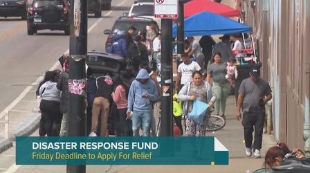 Video thumbnail: Chicago Tonight: Latino Voices Migrant Funding Applications Close April 19 for Cook County Suburbs