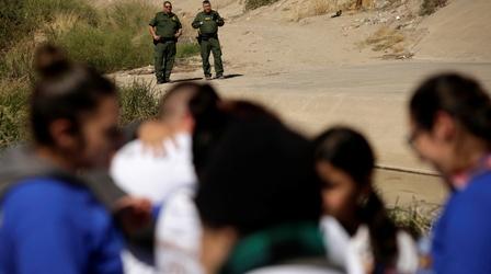 Video thumbnail: PBS NewsHour Over 76,000 children detained at U.S.-Mexico border in 2019