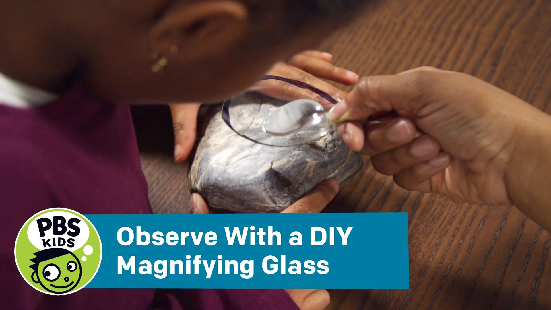 Observe With a DIY Magnifying Glass, Crafts…