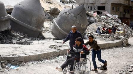 Video thumbnail: PBS NewsHour U.S. presents alternative to Israel’s plan to assault Rafah