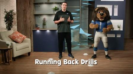 Video thumbnail: InPACT at Home Football Drill – RB Position