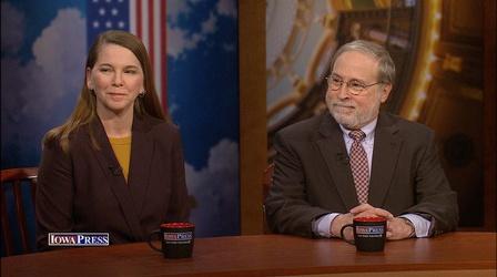 Video thumbnail: Iowa Press Iowa caucuses and the 2020 election