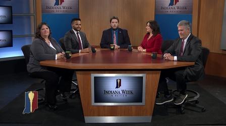 Video thumbnail: Indiana Week in Review Indiana U.S. Senate Candidates Debate - October 21, 2022