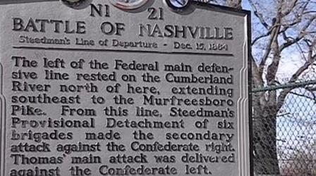 Video thumbnail: Tennessee Civil War 150 Battlefield of Nashville | Battlefields | TN Civil War 150